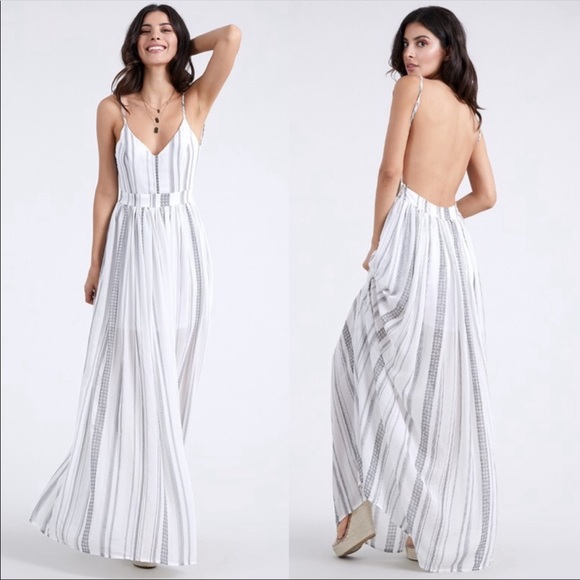 Striped Maxi Dress - Picture 3 of 11